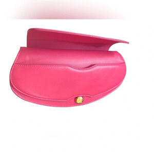 💕ELIE SAAB💕Fuchsia Leather Clutch ￼